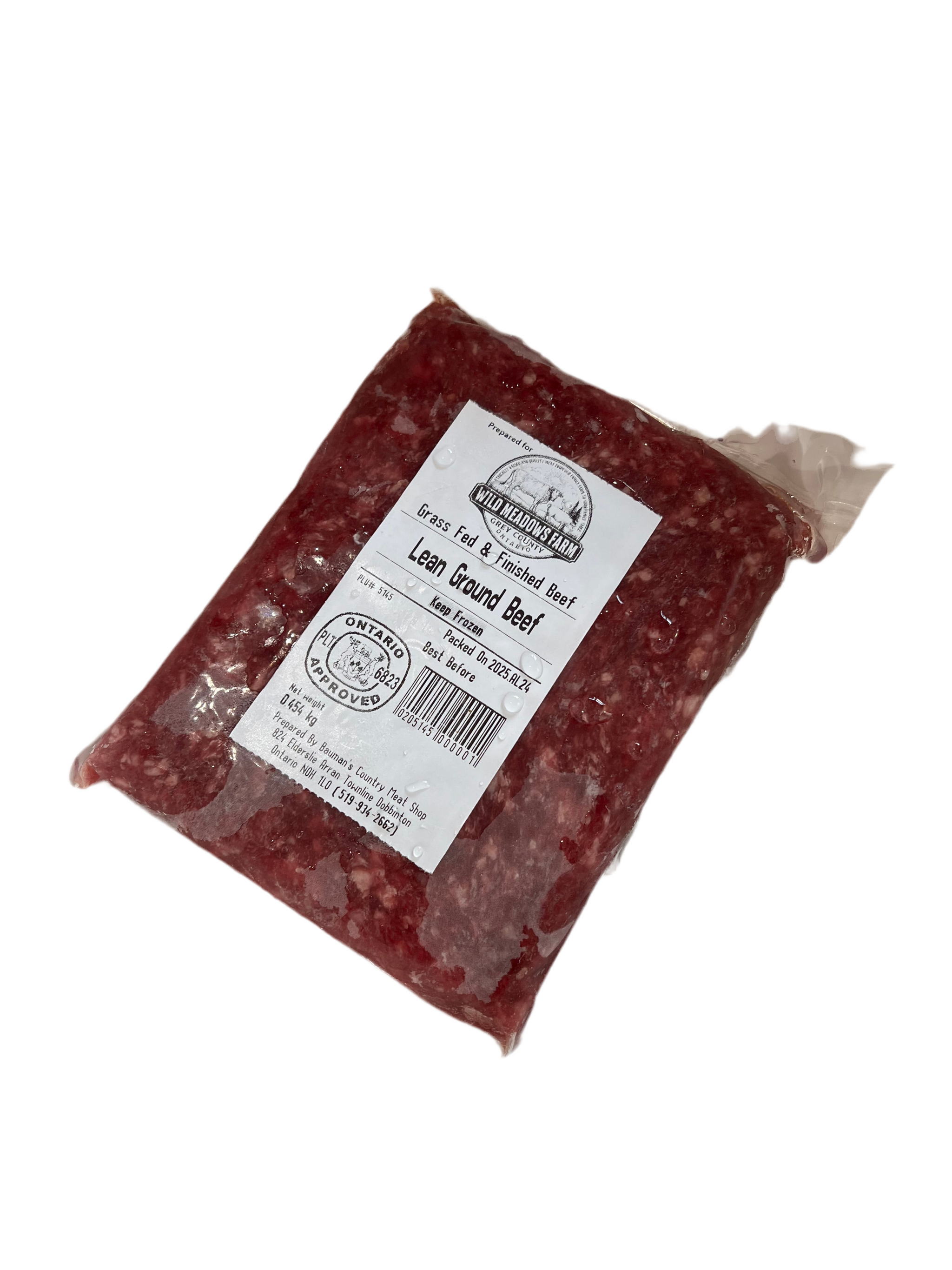 Grass Fed & Finished Ground Beef (1 LB)