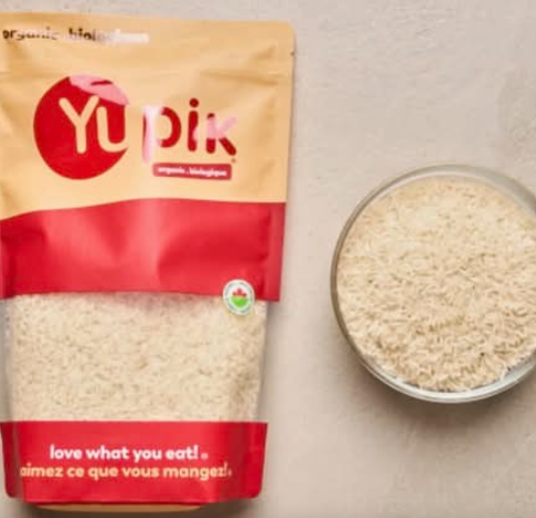 Yupik organic white long grain rice (1kg)