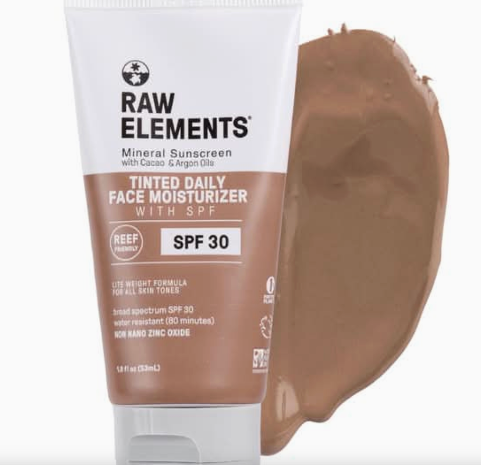 Raw Elements Daily Face Tint – 1.8 fl oz squeeze tube