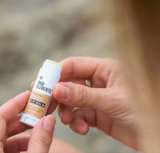 Raw Elements Herbal Rescue Lip Balm SPF – 0.15 oz